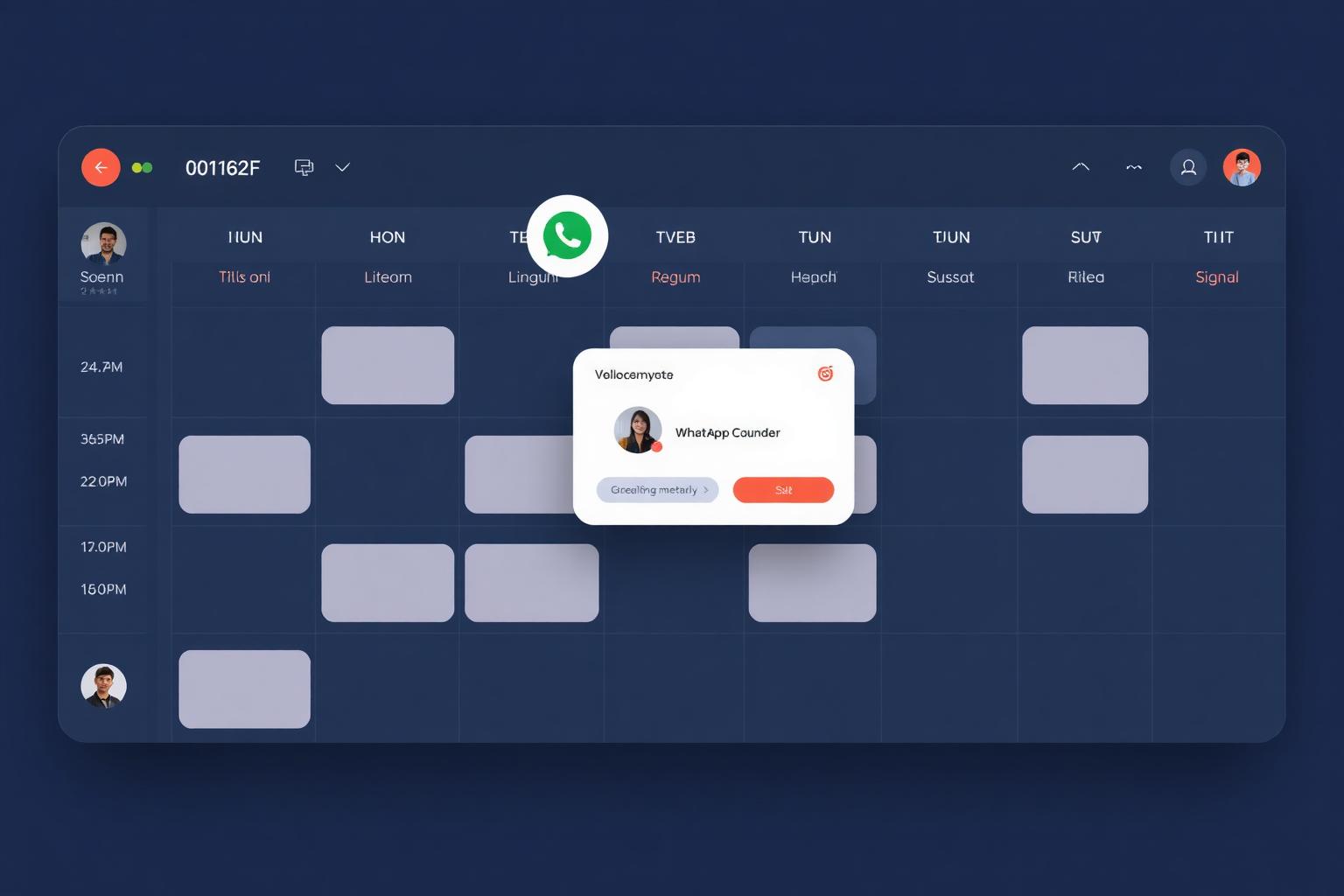 Calendário multi-usuário com agendamento online e lembrete no WhatsApp